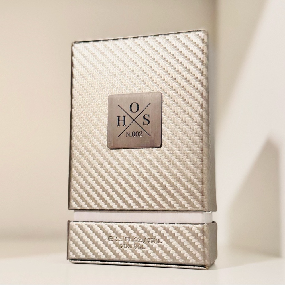 HOUSE OF SILLAGE HOS N.002 Parfum 2.5 Fl Oz Mens Cologne EMPTY Box Only